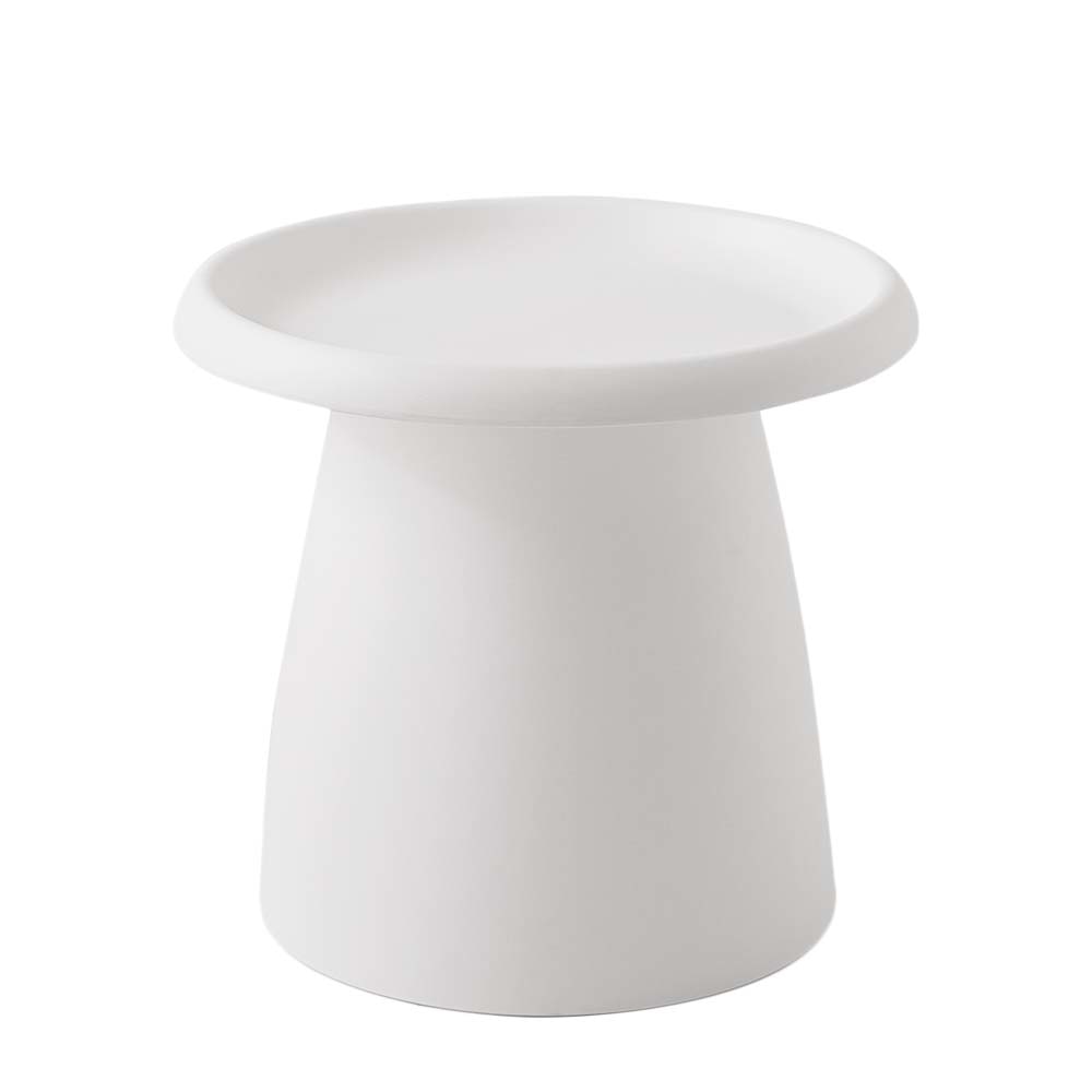 ArtissIn Coffee Table Mushroom Nordic Round Small Side 50CM White Fast shipping On sale