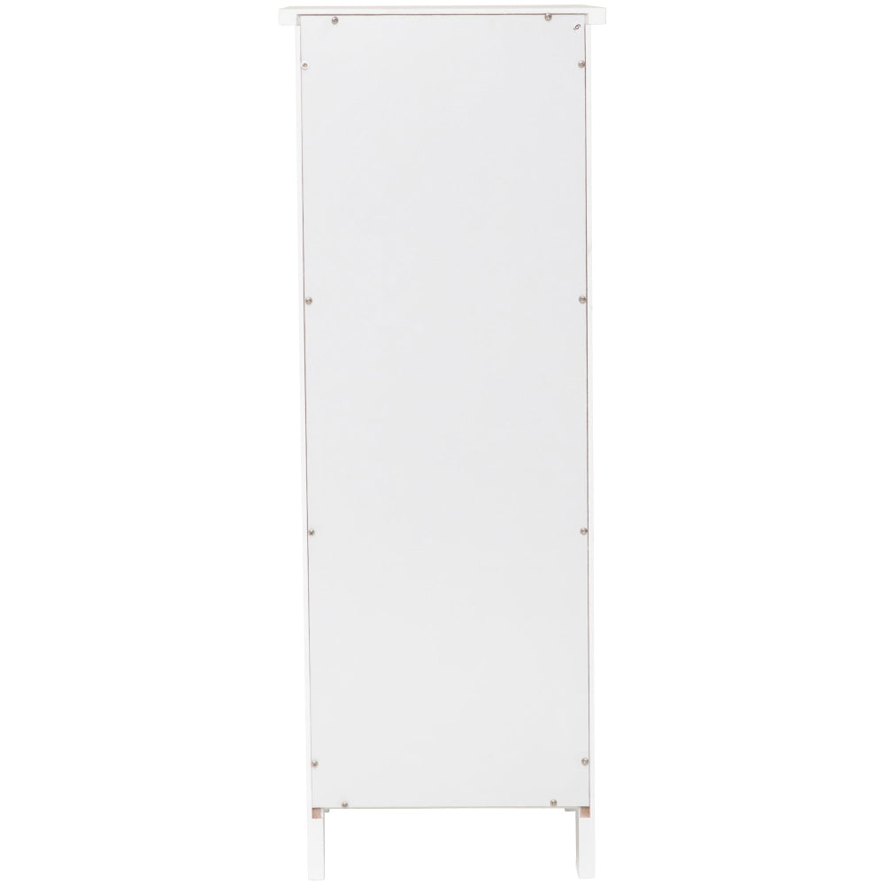 Arven 4-Drawer Multipurpose Bathroom Storage Cabinet Talboy - White Fast shipping On sale