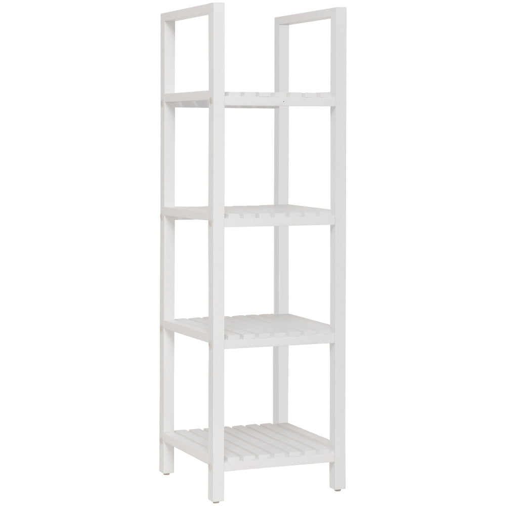 Arven 4-Tier Bathroom Multipurpose Display Storage Shelf - White Cabinet Fast shipping On sale