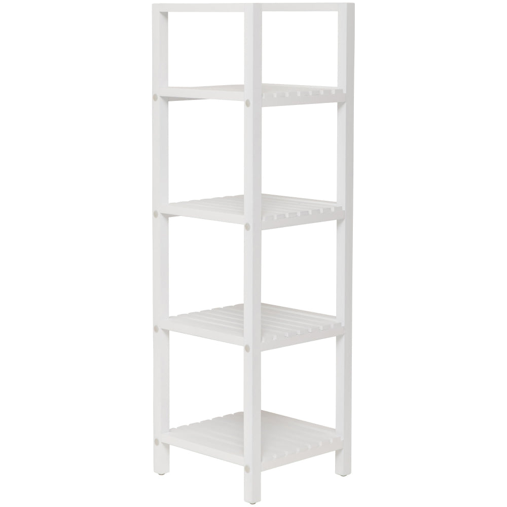 Arven 4-Tier Bathroom Multipurpose Display Storage Shelf - White Cabinet Fast shipping On sale
