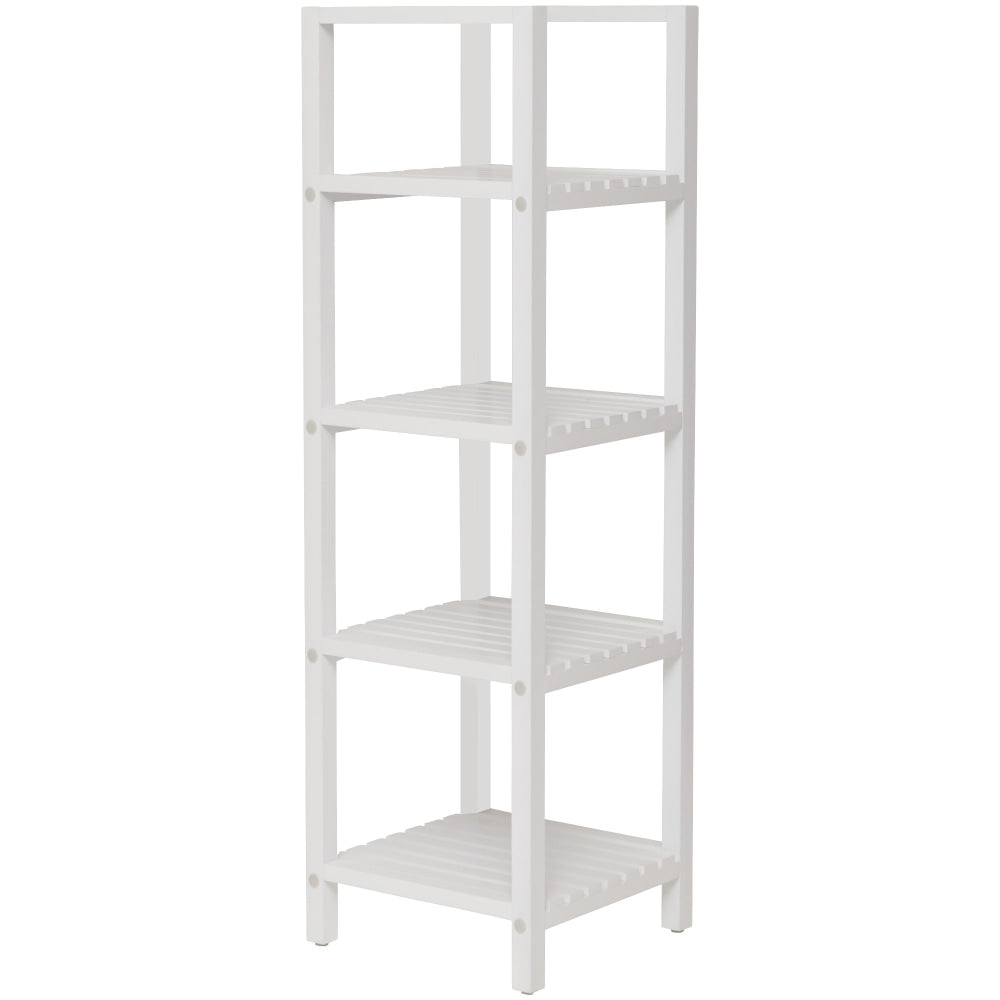 Arven 4-Tier Bathroom Multipurpose Display Storage Shelf - White Cabinet Fast shipping On sale