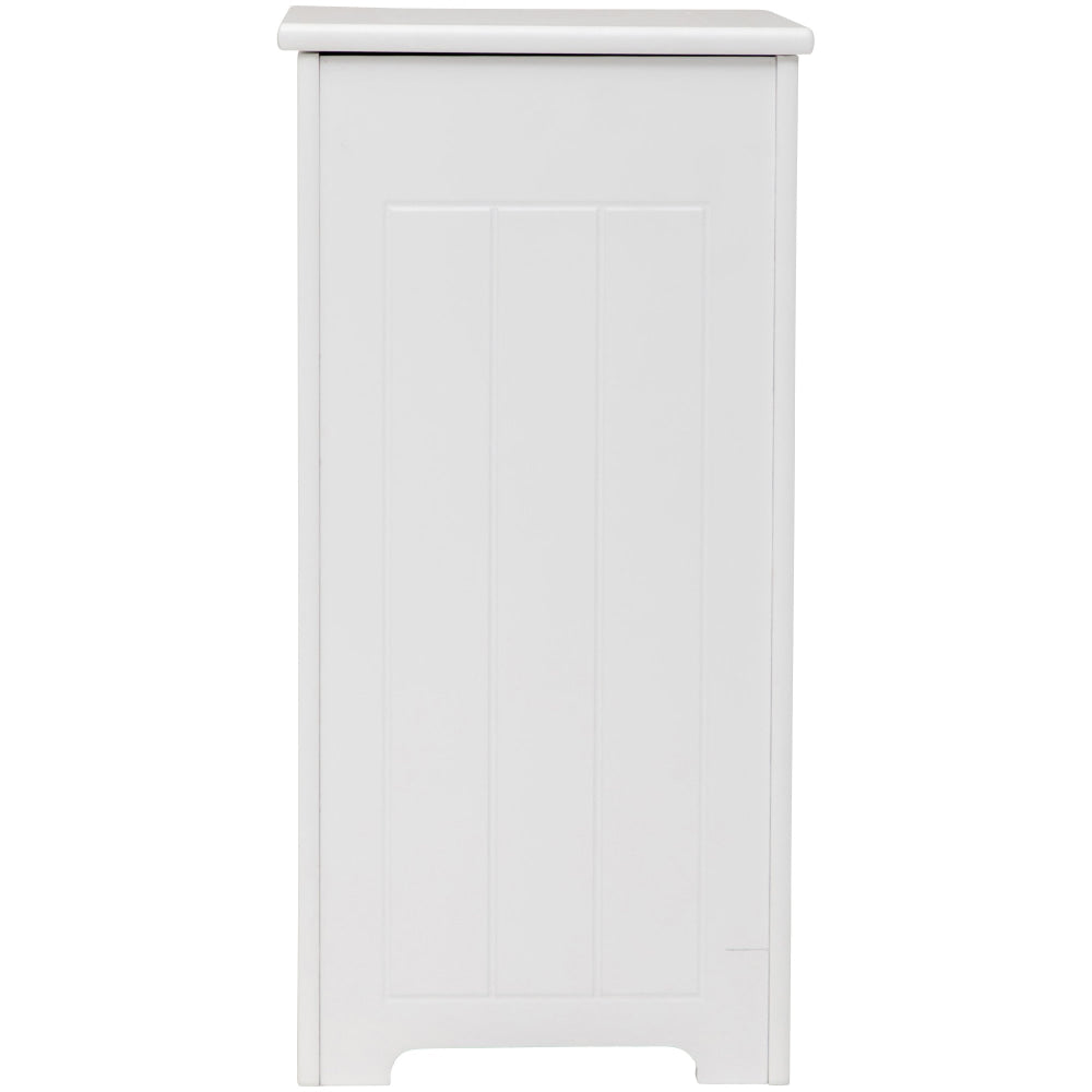Arven Bathroom Laundry Baskets Hamper Storage Cabinet - White Hampers Fast shipping On sale