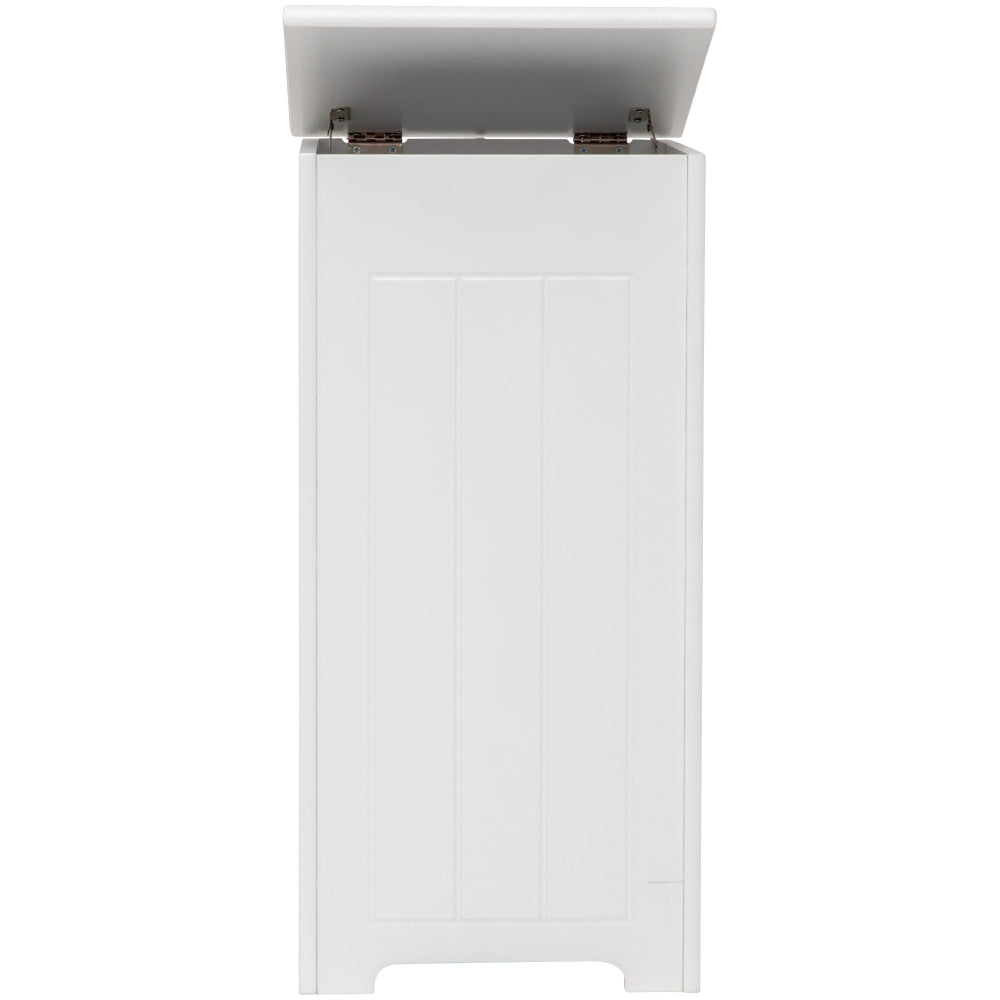 Arven Bathroom Laundry Baskets Hamper Storage Cabinet - White Hampers Fast shipping On sale