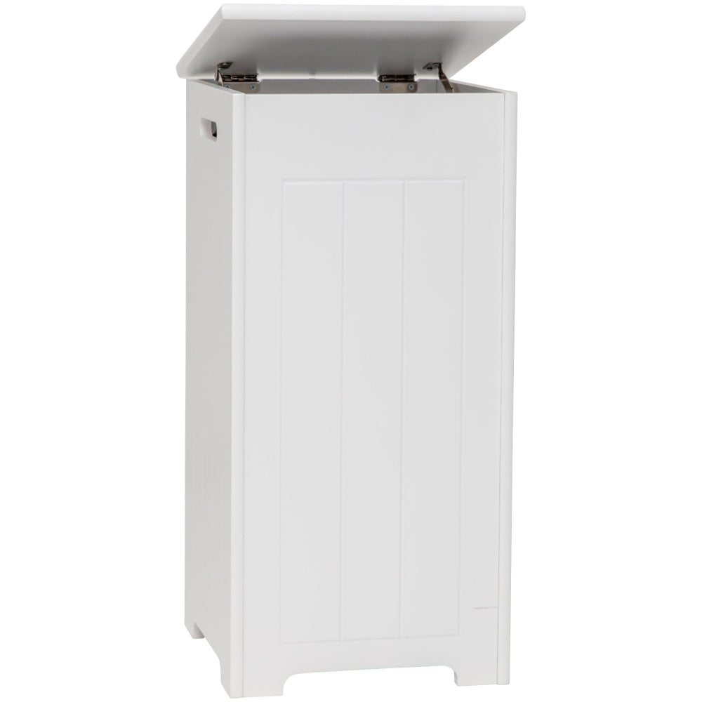 Arven Bathroom Laundry Baskets Hamper Storage Cabinet - White Hampers Fast shipping On sale