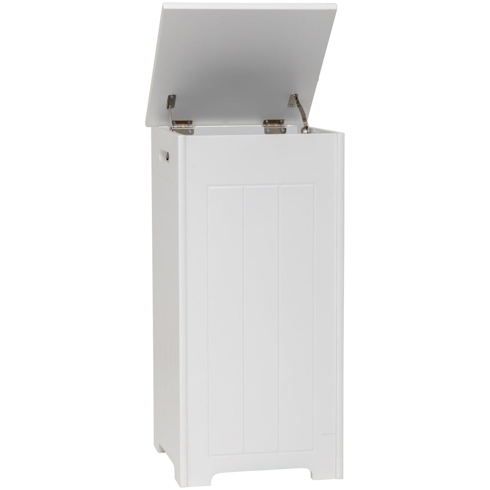 Arven Bathroom Laundry Baskets Hamper Storage Cabinet - White Hampers Fast shipping On sale