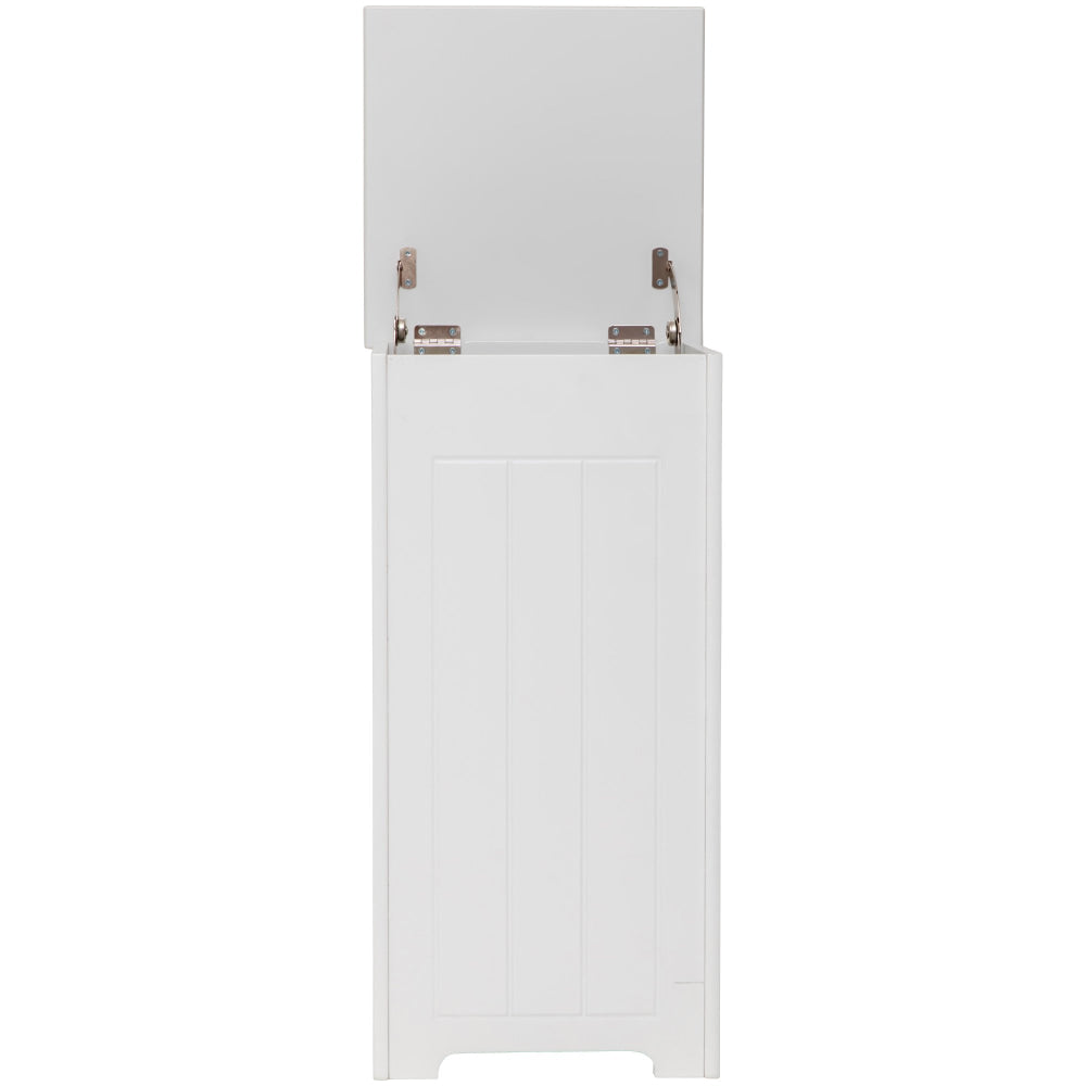 Arven Bathroom Laundry Baskets Hamper Storage Cabinet - White Hampers Fast shipping On sale