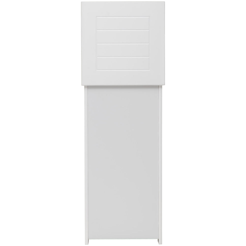 Arven Bathroom Laundry Baskets Hamper Storage Cabinet - White Hampers Fast shipping On sale