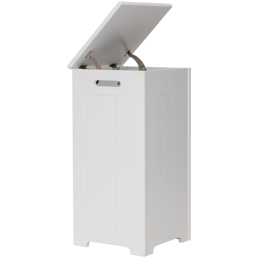 Arven Bathroom Laundry Baskets Hamper Storage Cabinet - White Hampers Fast shipping On sale