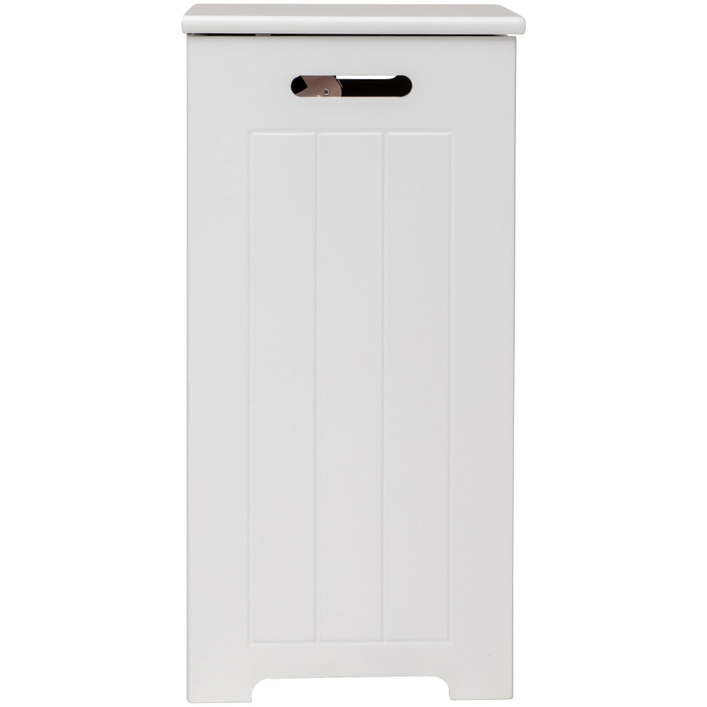 Arven Bathroom Laundry Baskets Hamper Storage Cabinet - White Hampers Fast shipping On sale