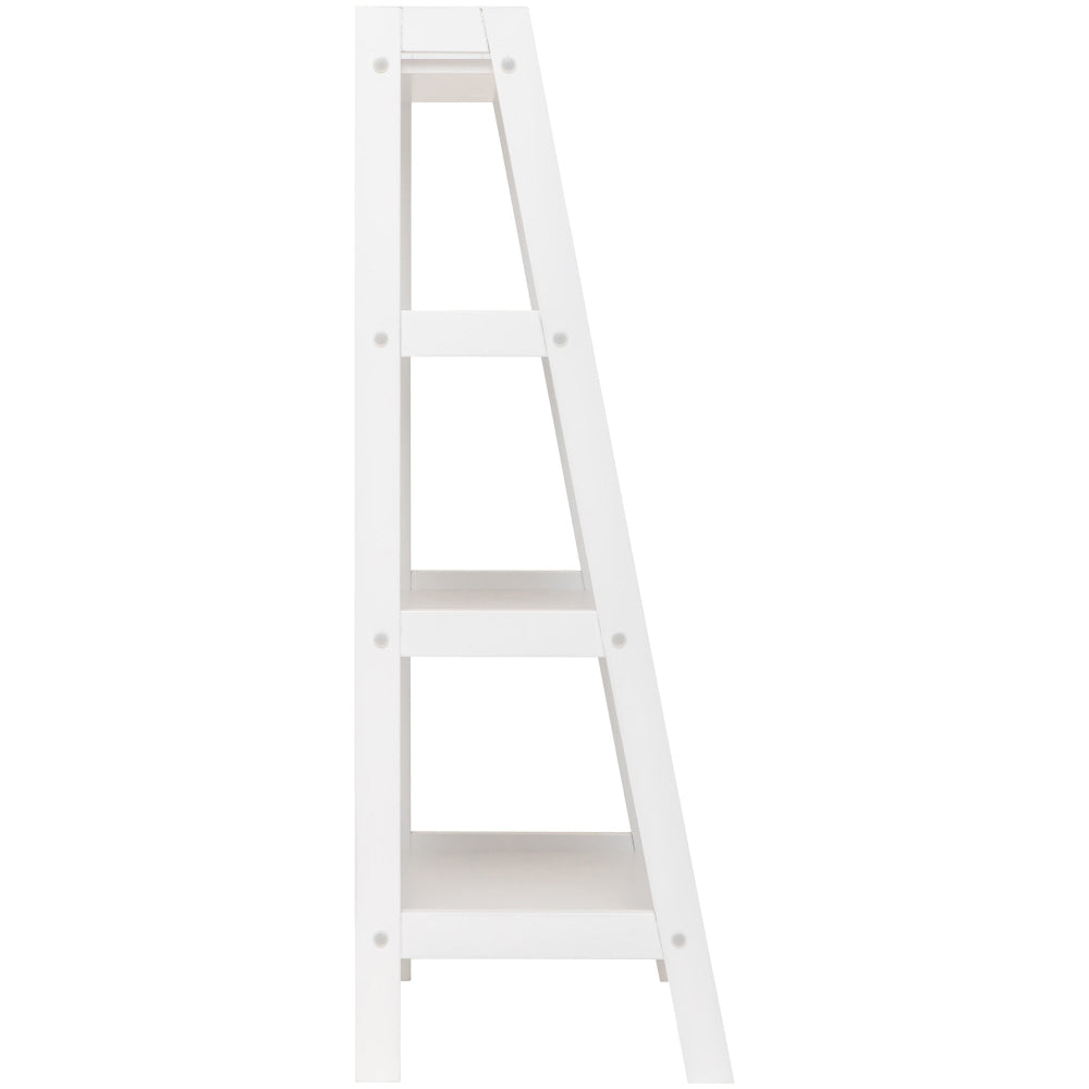 Arven Multipurpose 4-Tier Ladder Display Storage Bathroom Shelf - White Cabinet Fast shipping On sale