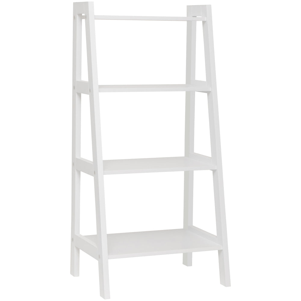 Arven Multipurpose 4-Tier Ladder Display Storage Bathroom Shelf - White Cabinet Fast shipping On sale