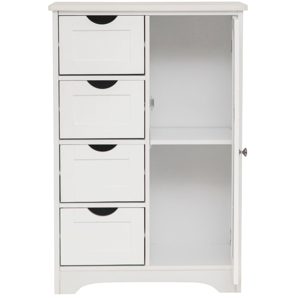 Arven Multipurpose Bathroom Storage Cabinet Tallboy - White Fast shipping On sale