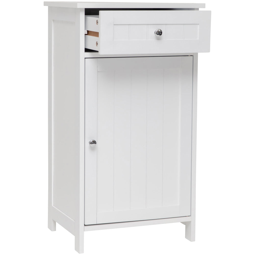 Arven Multipurpose Lowboy Low Storage Cabinet - White Bathroom Fast shipping On sale