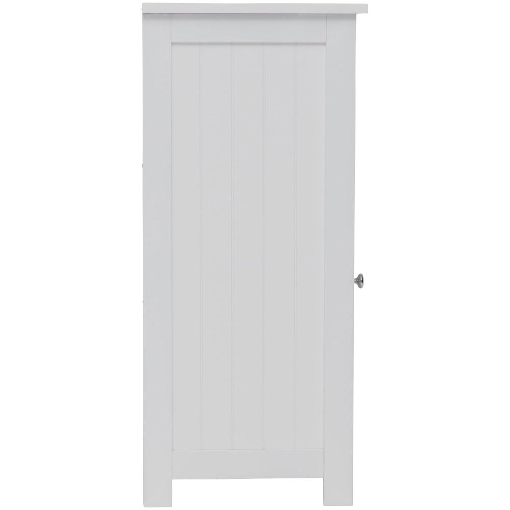 Arven Multipurpose Lowboy Low Storage Cabinet - White Bathroom Fast shipping On sale