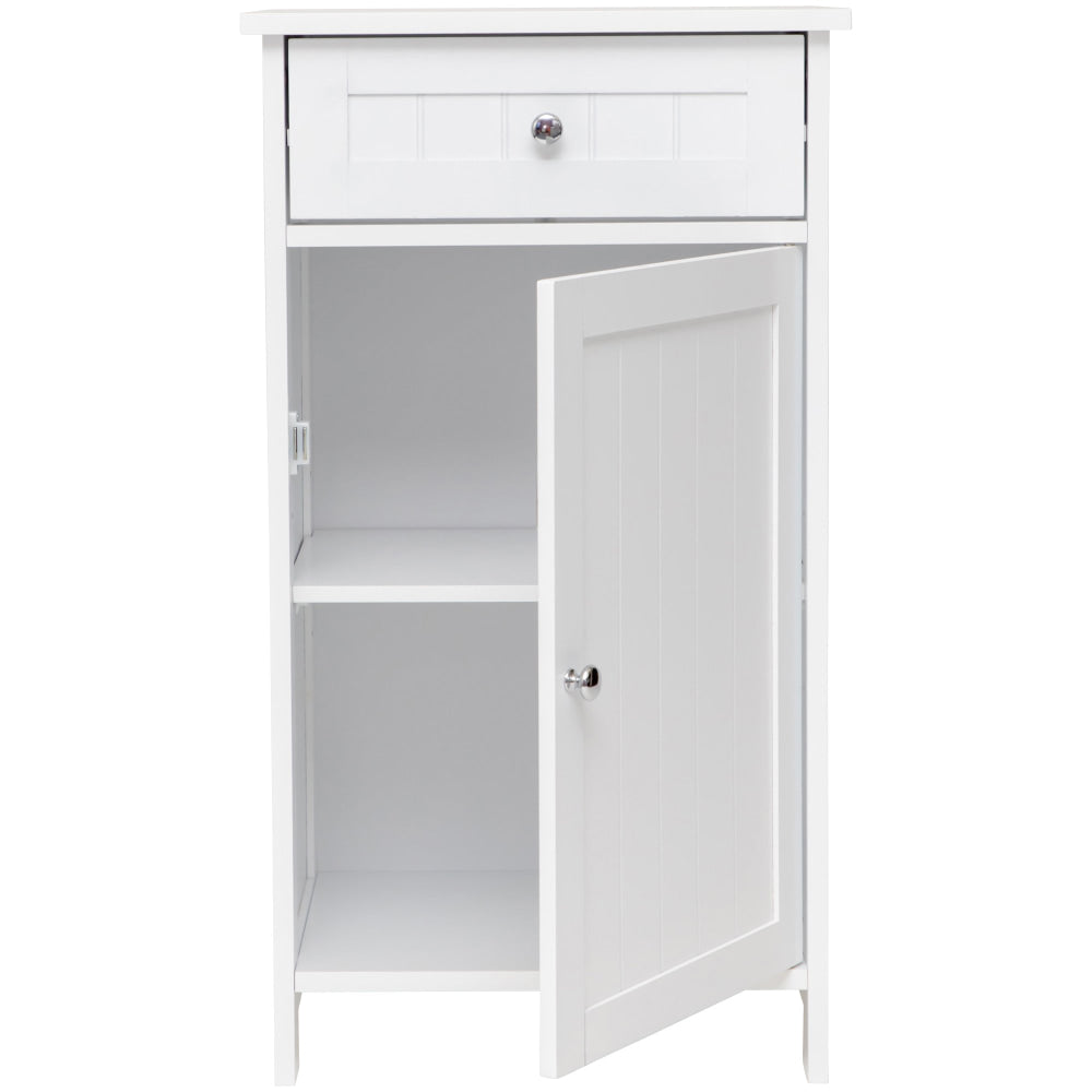 Arven Multipurpose Lowboy Low Storage Cabinet - White Bathroom Fast shipping On sale