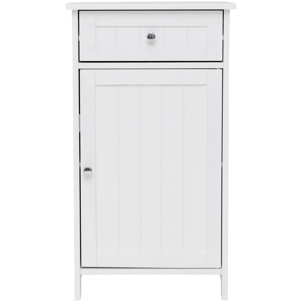 Arven Multipurpose Lowboy Low Storage Cabinet - White Bathroom Fast shipping On sale
