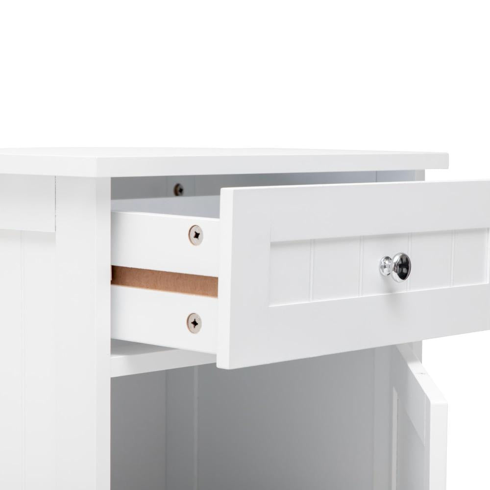 Arven Multipurpose Lowboy Low Storage Cabinet - White Bathroom Fast shipping On sale