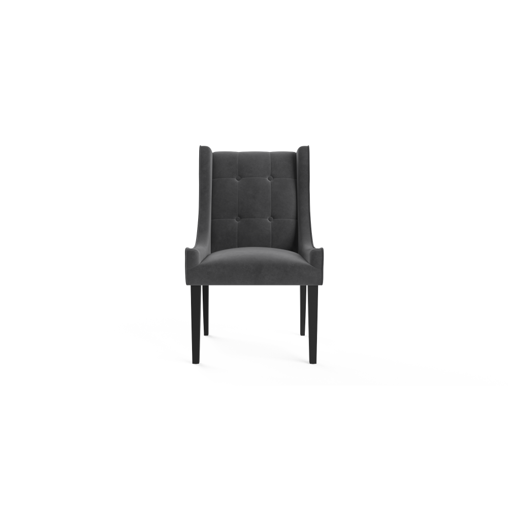 Ashley Scoop Back Dining Chair Cosmic Anthracite Fast shipping On sale