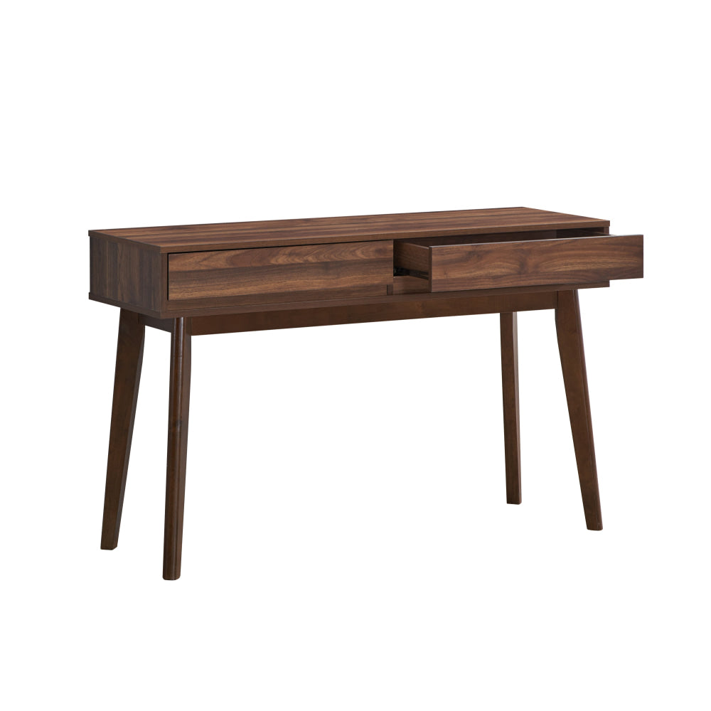 Audrey Wooden Hallway Console Hall Table W/ 2-Drawers Walnut Fast shipping On sale