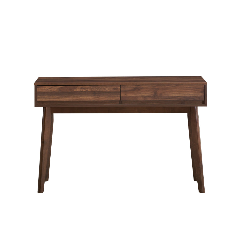 Audrey Wooden Hallway Console Hall Table W/ 2-Drawers Walnut Fast shipping On sale