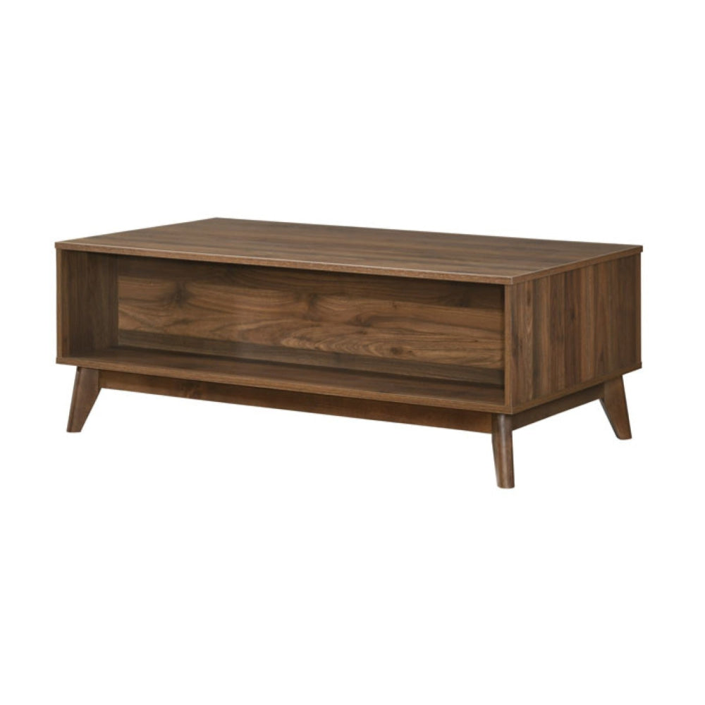 Audrey Wooden Tea Coffee Table 2-Drawers Walnut Fast shipping On sale
