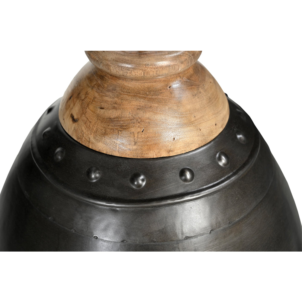 Austin Wood And Iron Rustic Lamp Shade Pendant Fast shipping On sale