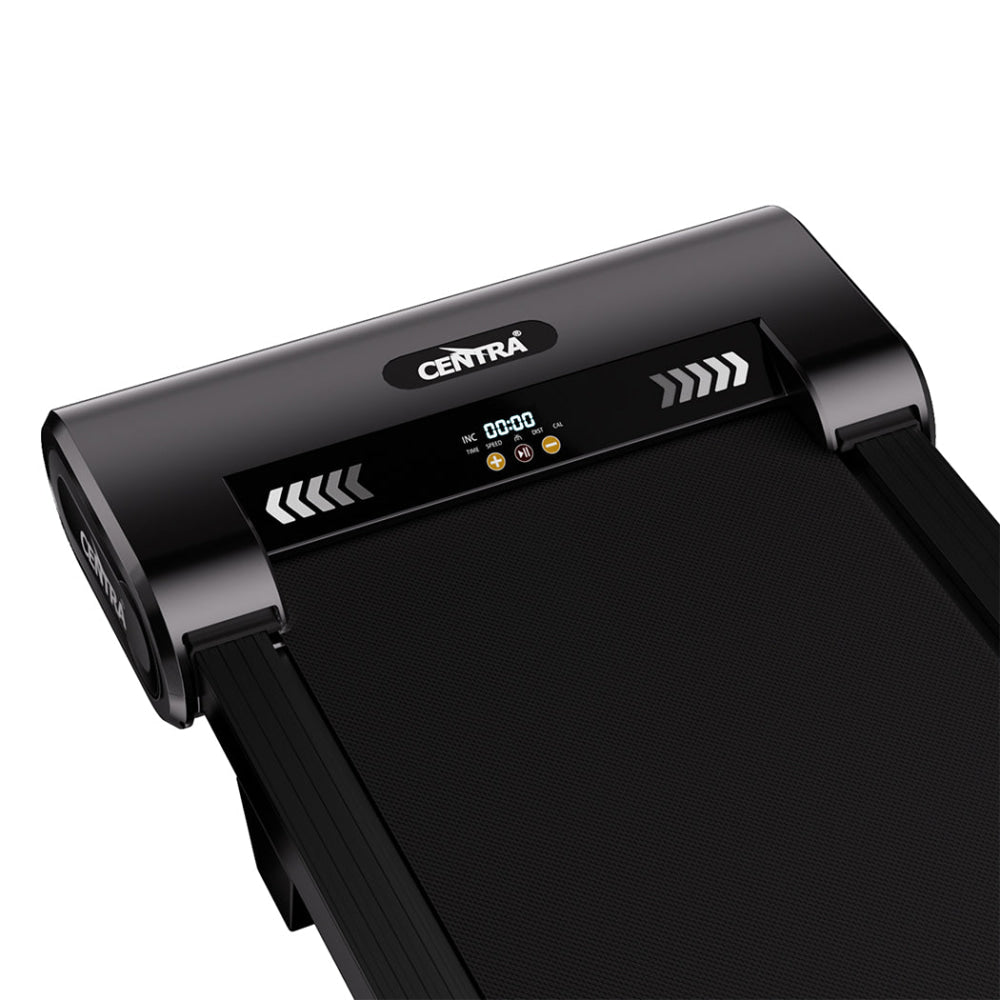 Electric Walking Pad Treadmill – Auto Incline Bluetooth App LED Display Remote Control Quiet 2.5HP Motor Shock-Absorbing 120kg Capacity