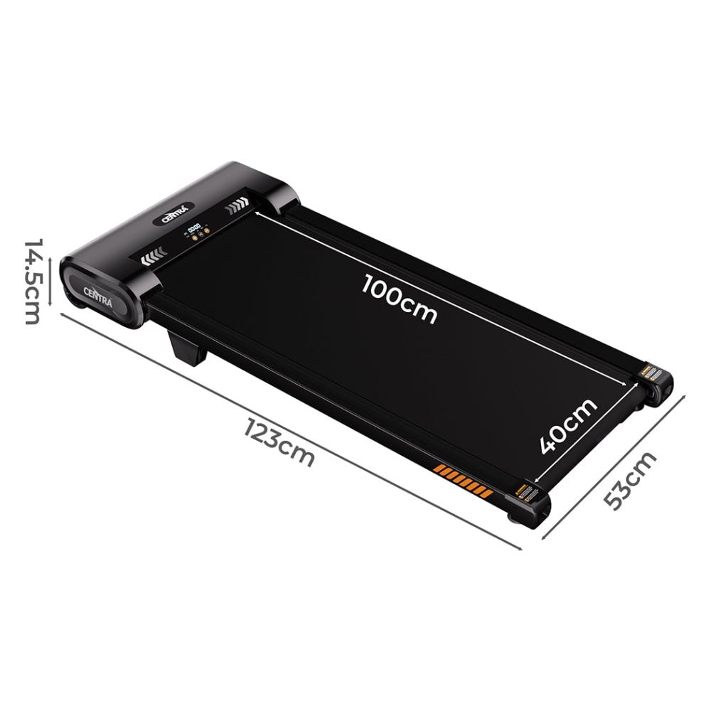 Electric Walking Pad Treadmill – Auto Incline Bluetooth App LED Display Remote Control Quiet 2.5HP Motor Shock-Absorbing 120kg Capacity