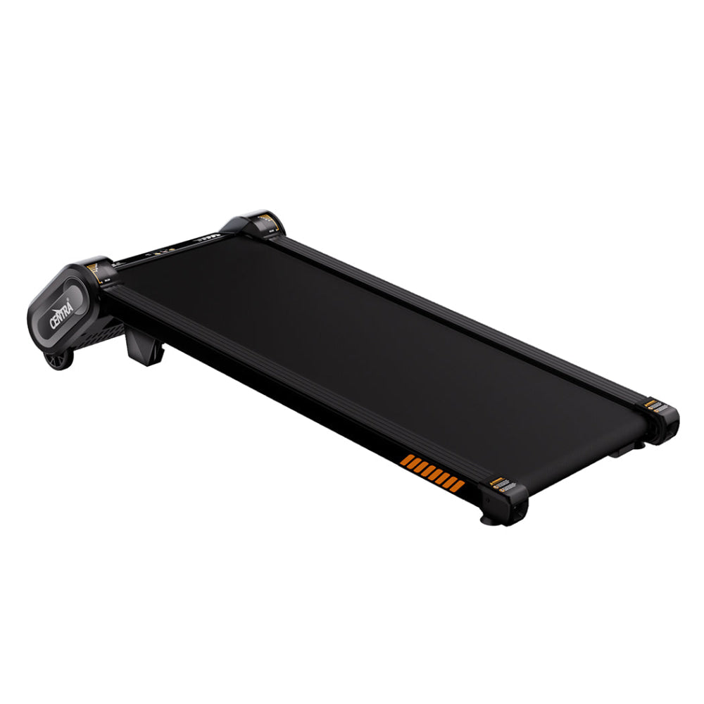 Electric Walking Pad Treadmill – Auto Incline Bluetooth App LED Display Remote Control Quiet 2.5HP Motor Shock-Absorbing 120kg Capacity