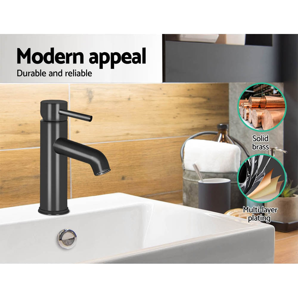 Basin Mixer Tap Faucet Black & Shower Fast shipping On sale