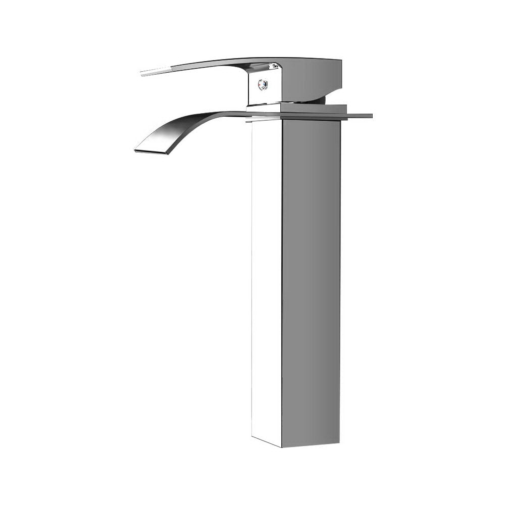 Basin Mixer Tap - Silver & Shower Fast shipping On sale
