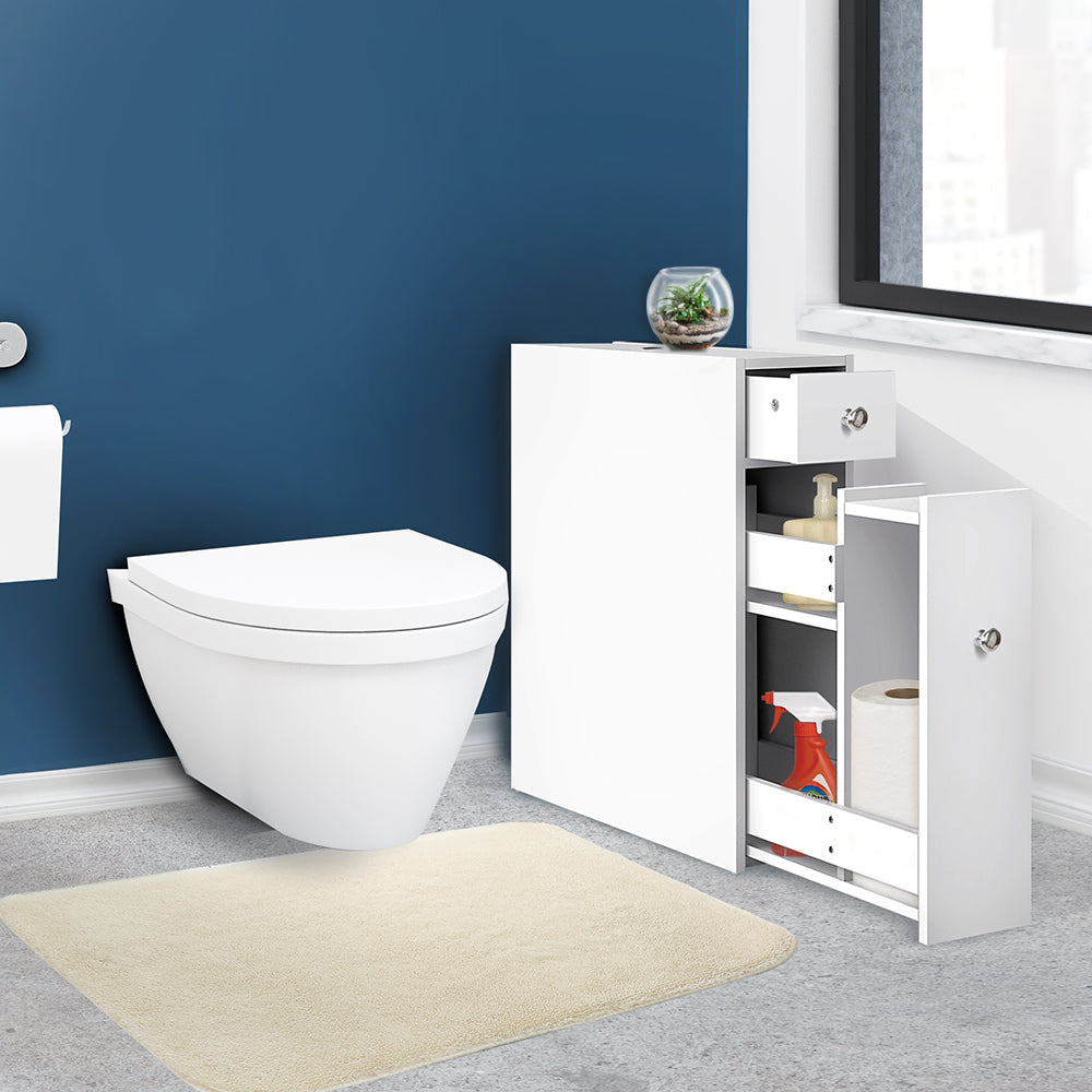 Bathroom Storage Cabinet White Fast shipping On sale