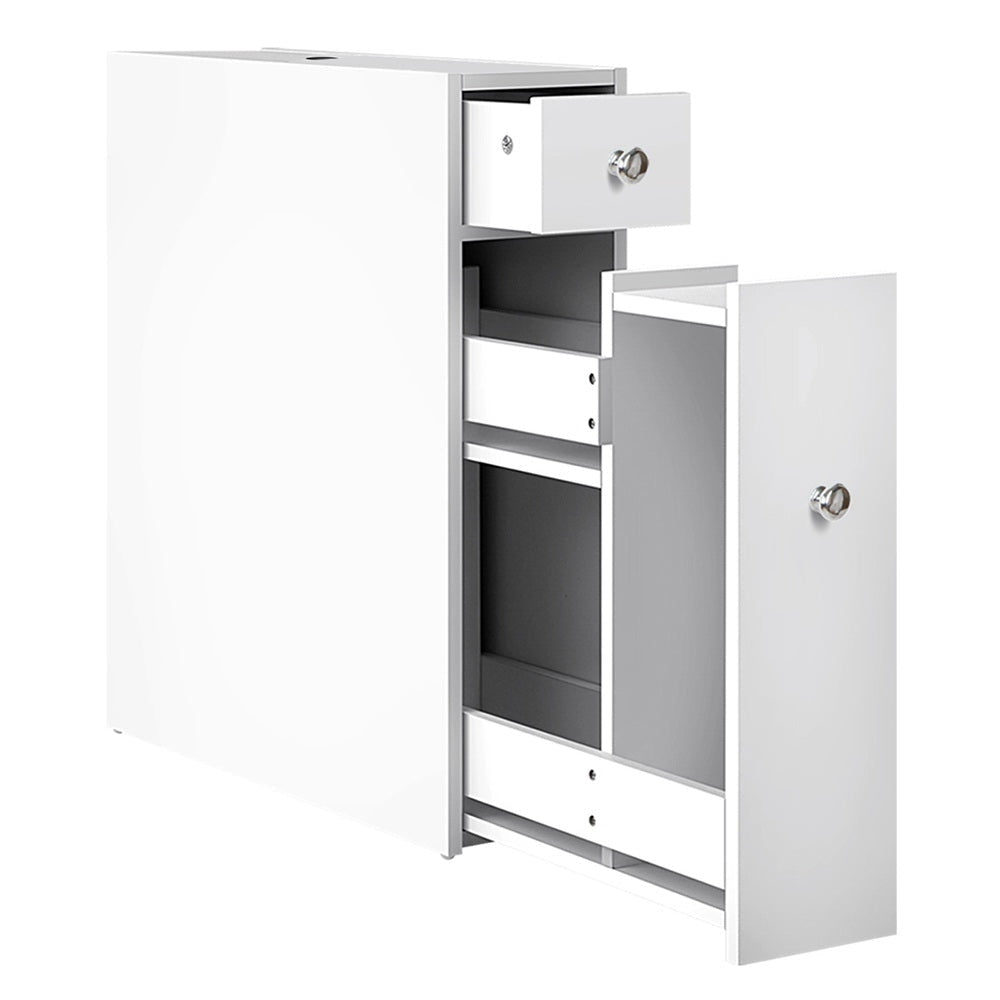 Bathroom Storage Cabinet White Fast shipping On sale