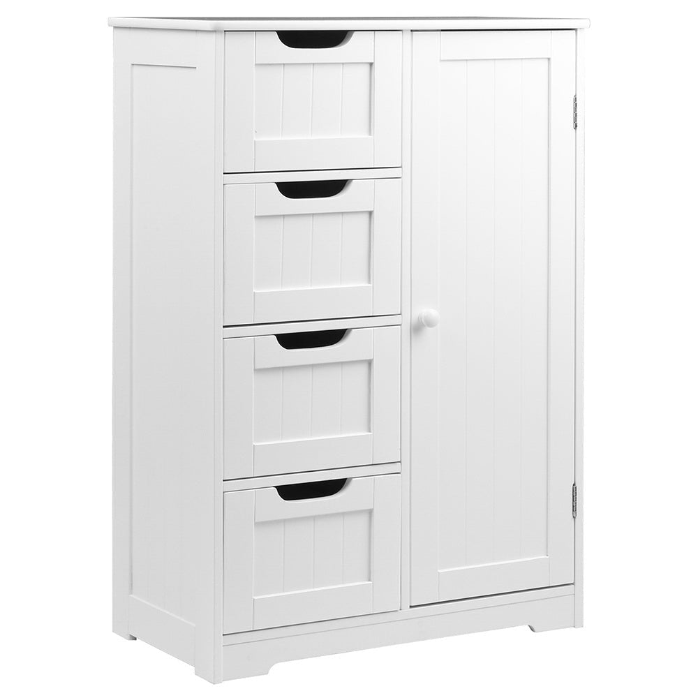 Bathroom Tallboy Storage Cabinet - White Fast shipping On sale