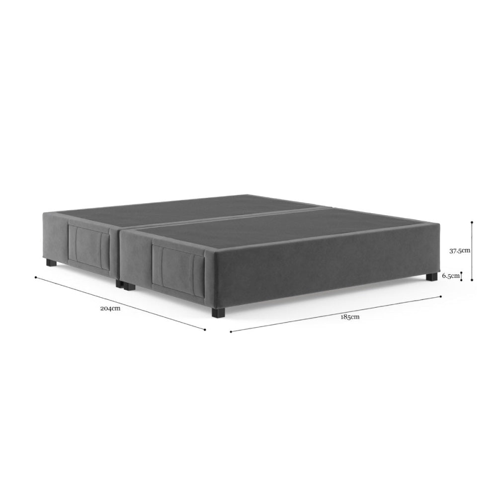 Bed Base with Drawers Cosmic Anthracite King Size Frame Fast shipping On sale