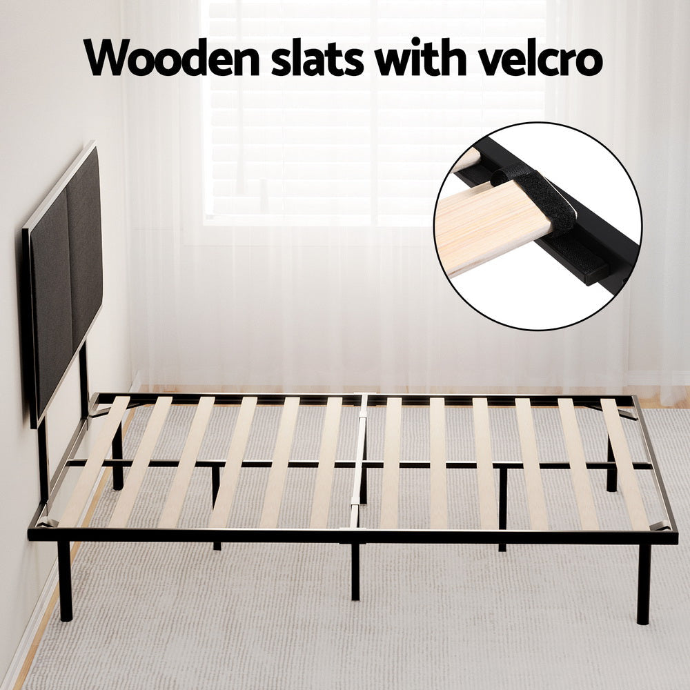 Bed Frame Double Size Metal NOE Fast shipping On sale