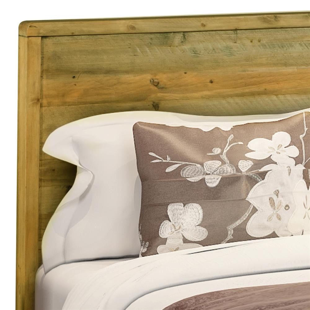 Bed Frame Double Size Rustic Timber Fast shipping On sale