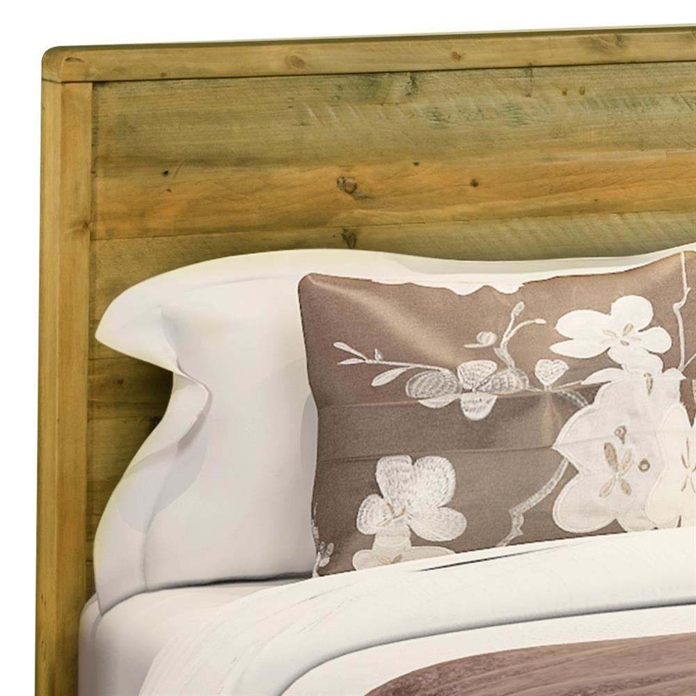 Bed Frame King Size Rustic Timber Fast shipping On sale