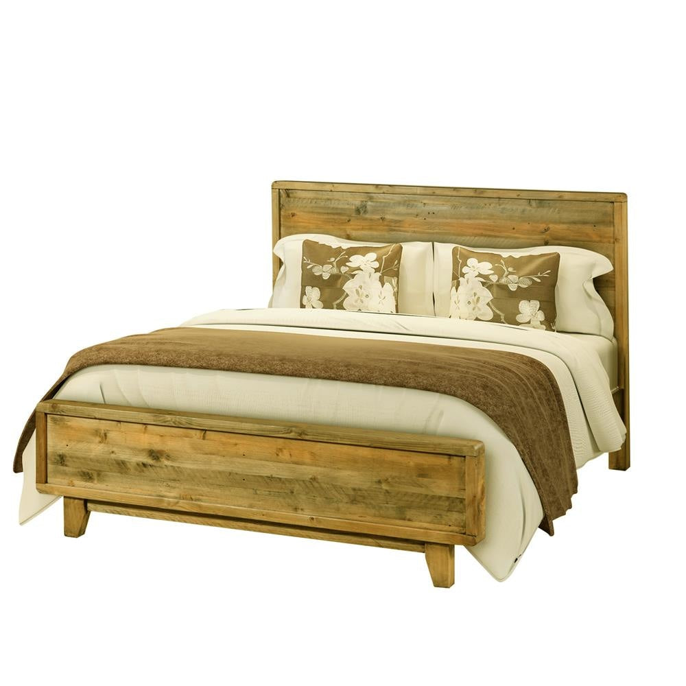 Bed Frame King Size Rustic Timber Fast shipping On sale