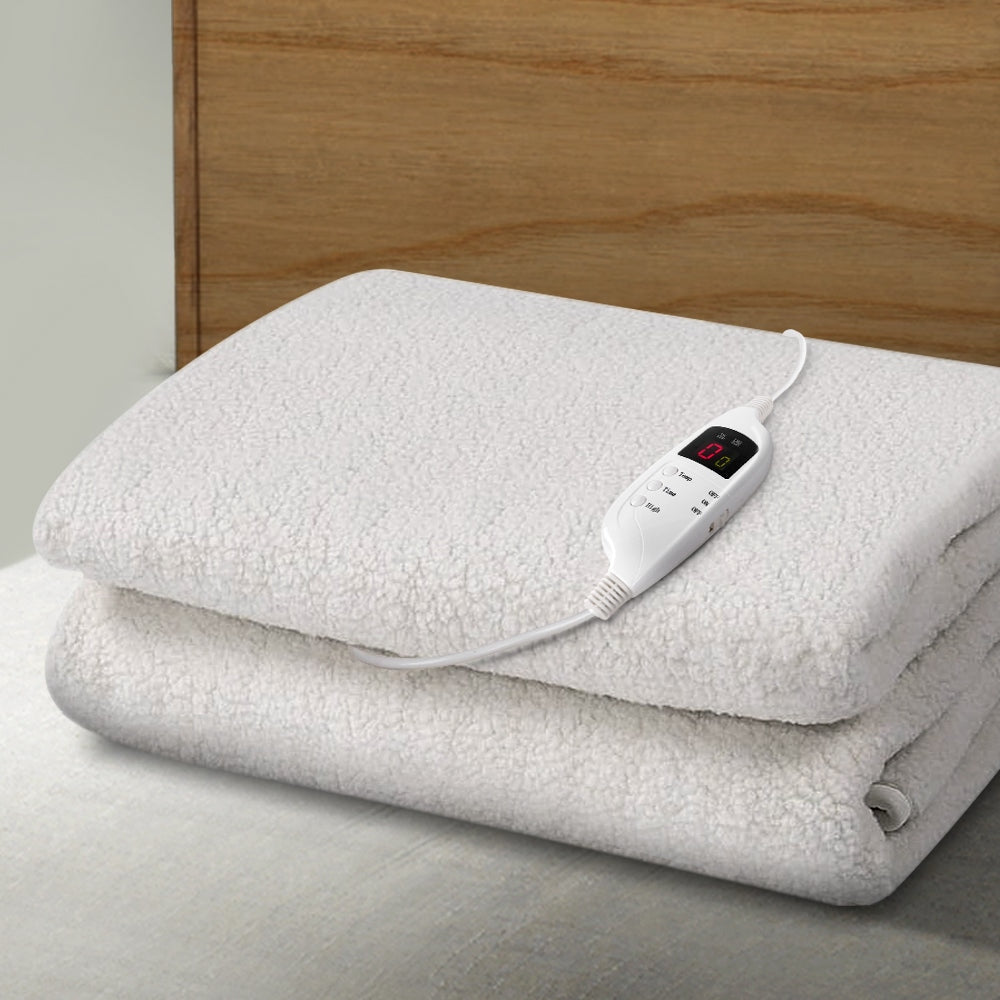 Bedding 9 Setting Fully Fitted Electric Blanket - Single Fast shipping On sale