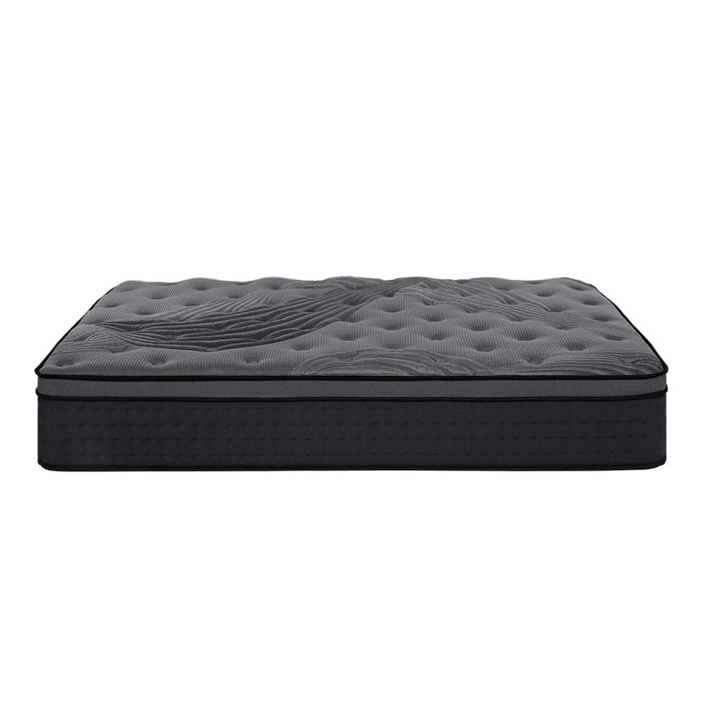 Bedding Alanya Euro Top Pocket Spring Mattress 34cm Thick – Single Fast shipping On sale