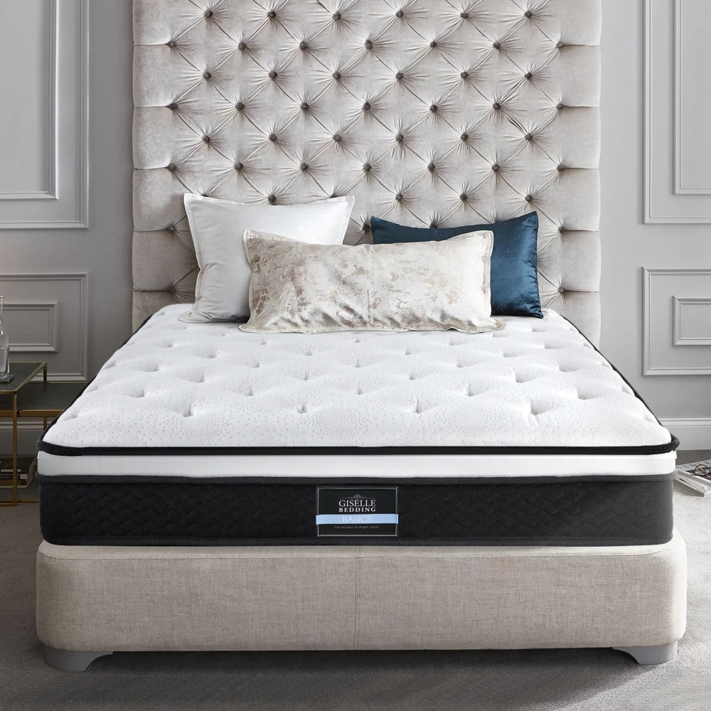 Bedding Bonita Euro Top Bonnell Spring Mattress 21cm Thick – Double Fast shipping On sale