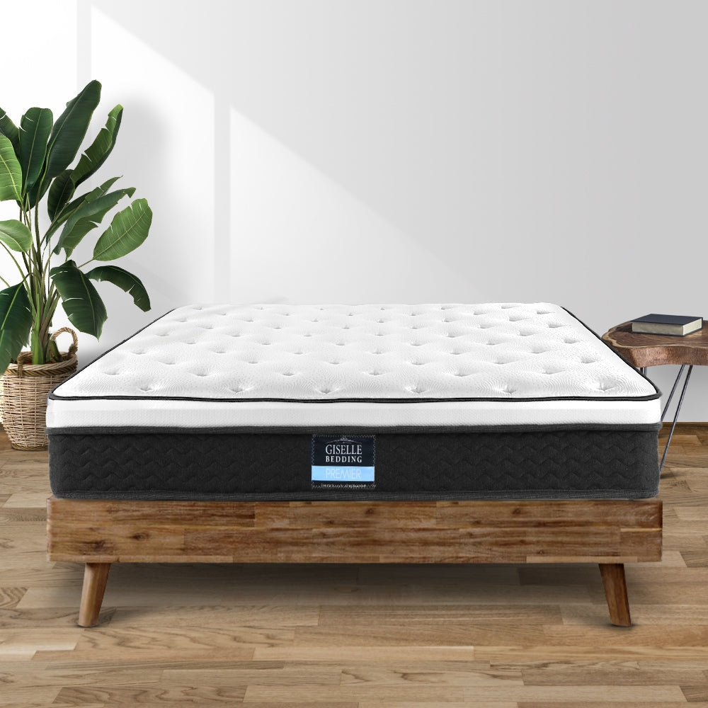 Bedding Bonita Euro Top Bonnell Spring Mattress 21cm Thick – King Single Fast shipping On sale