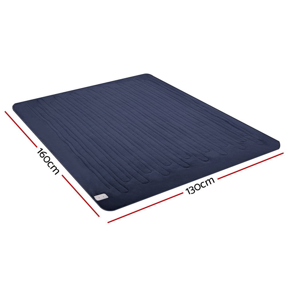 Bedding Electric Throw Blanket - Navy Fast shipping On sale