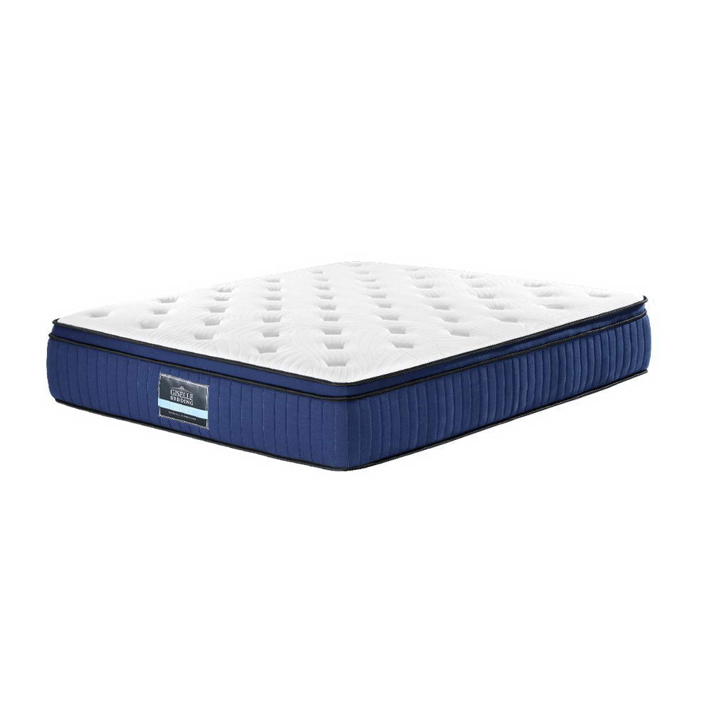 Bedding Franky Euro Top Cool Gel Pocket Spring Mattress 34cm Thick – Double Fast shipping On sale
