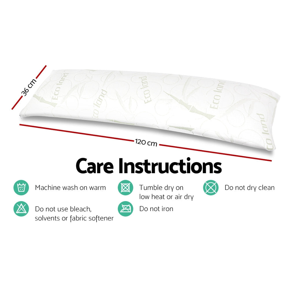 Bedding Full Length Body Memory Foam Hug Pillow Fast shipping On sale