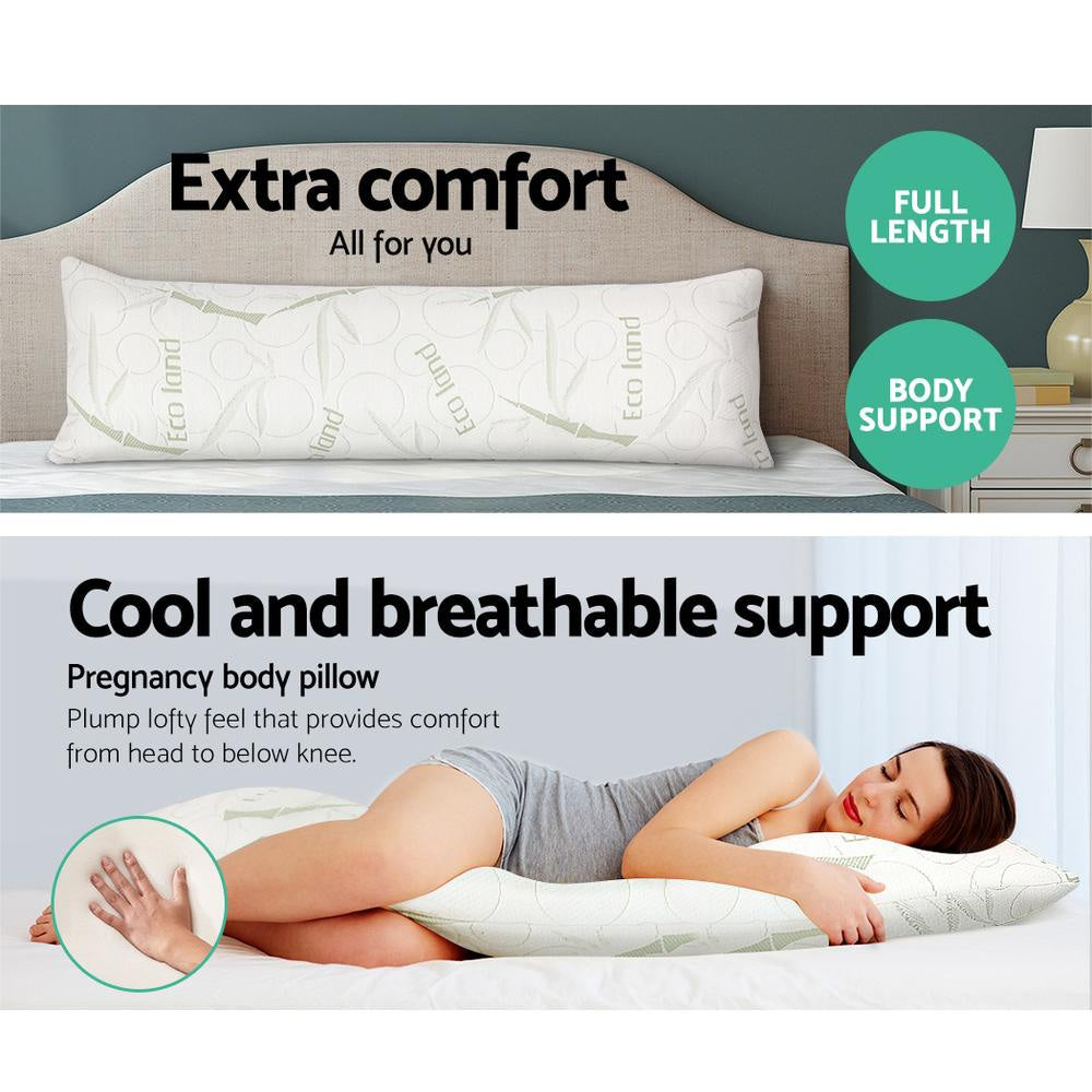 Bedding Full Length Body Memory Foam Hug Pillow Fast shipping On sale