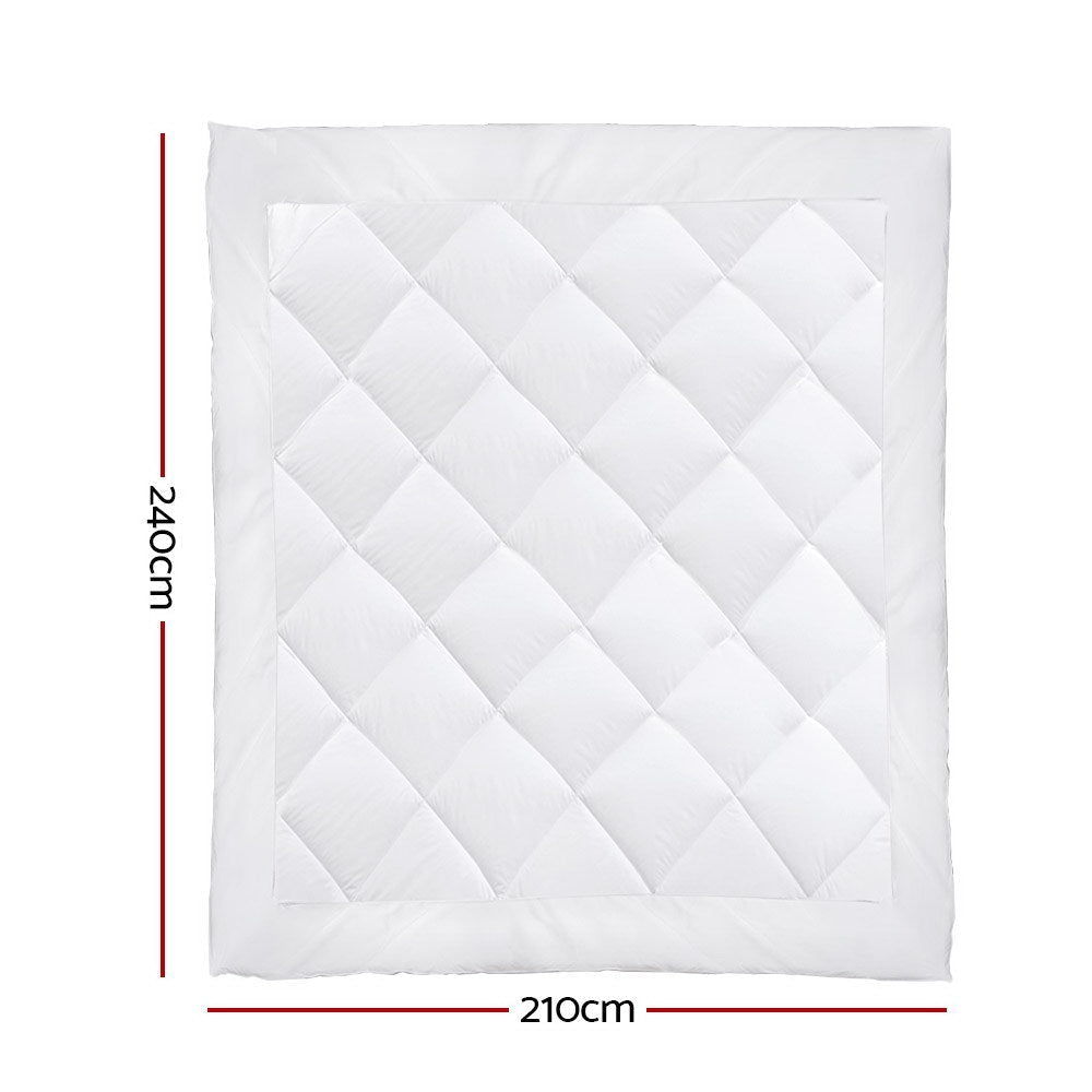Bedding King Size 700GSM Bamboo Microfibre Quilt Fast shipping On sale