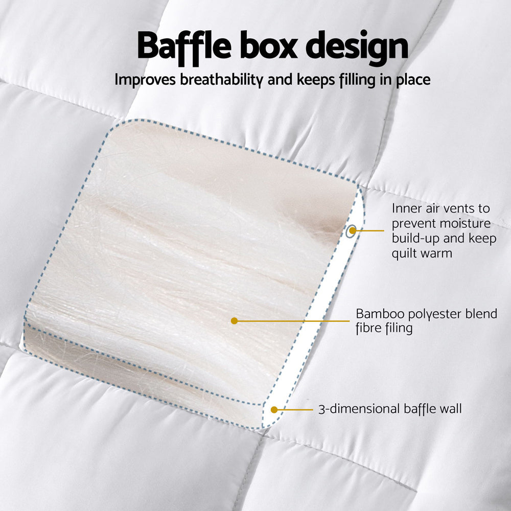 Bedding Mattress Topper Pillowtop Bamboo Cot Fast shipping On sale