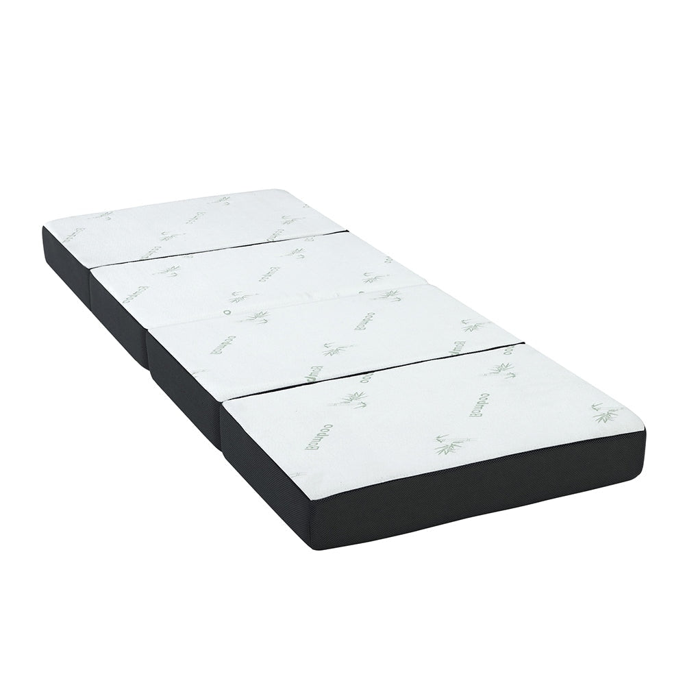 Bedding Portable Mattress Folding Foldable Foam Floor Bed Tri Fold 180cm Fast shipping On sale